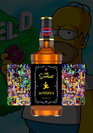 Sticker Holographique The Simpsons